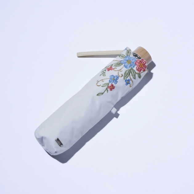 ブラオ 花柄ミニ晴雨兼用傘