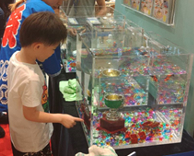 水中コイン落とし