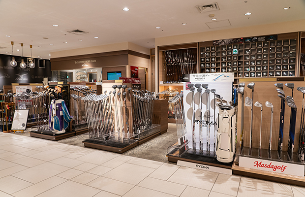 ゴルフギア売場