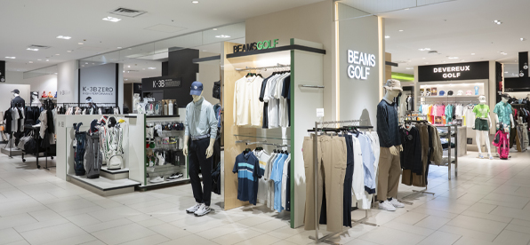 ゴルフ用品売り場