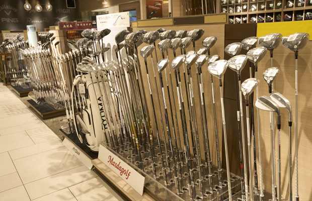 ゴルフギア売場