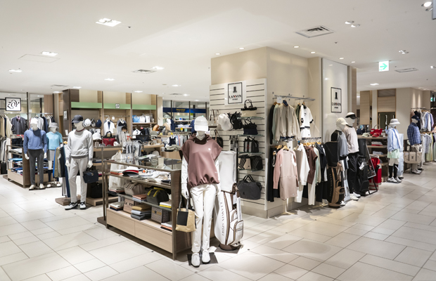 ゴルフギア売場