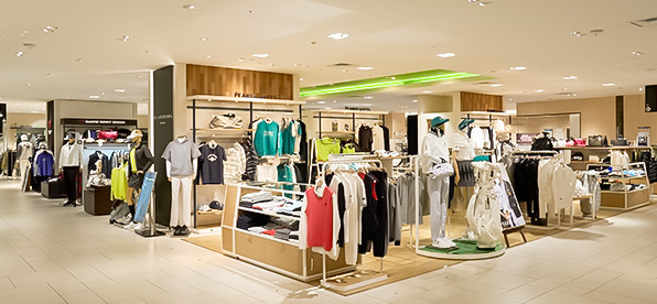 ゴルフ用品売り場