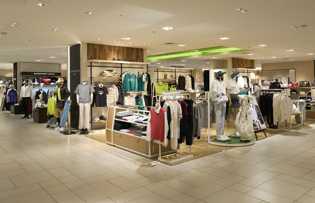 ゴルフ用品売り場