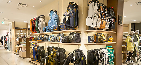 ゴルフファッション売り場