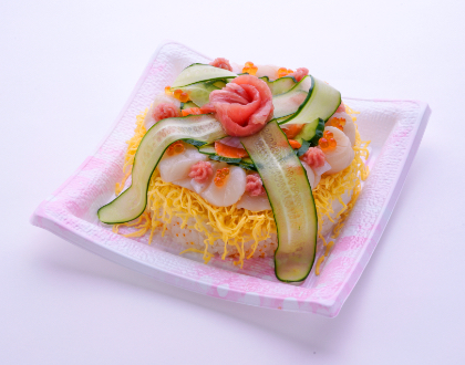 ＜中島水産＞鮨ケーキ