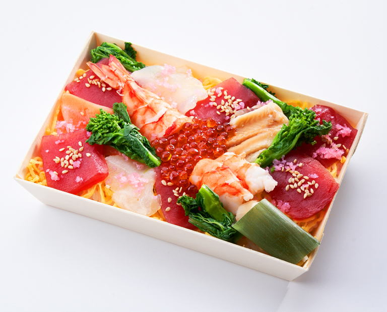 〈つきじ鈴富 すし富〉雛ちらし