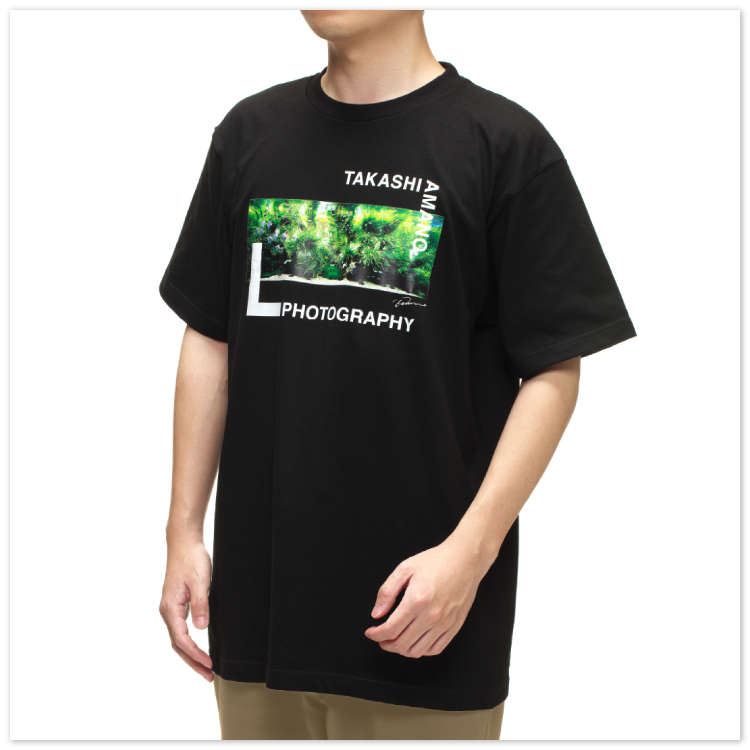L フォトグラフィー Tシャツ(水景)