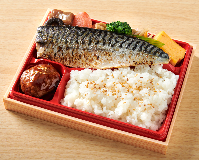 〈佃浅〉【Wメイン】トロける炙り鯖塩焼＆肉団子弁当