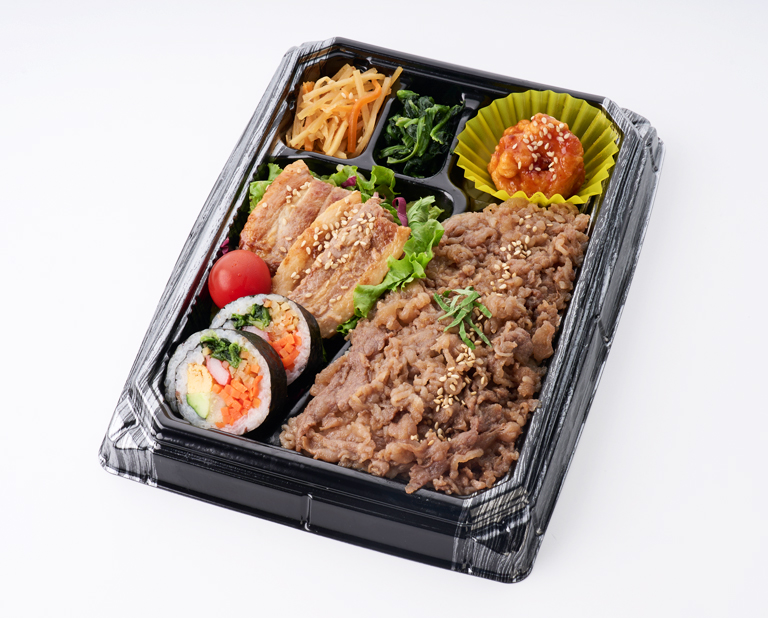 〈カンナムキンパNEO〉韓国焼肉三昧弁当