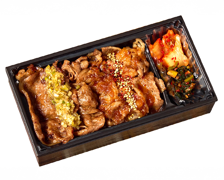 〈焼肉KINTAN〉【お茶付き】KINTAN厳選和牛　ダブル和牛焼肉弁当