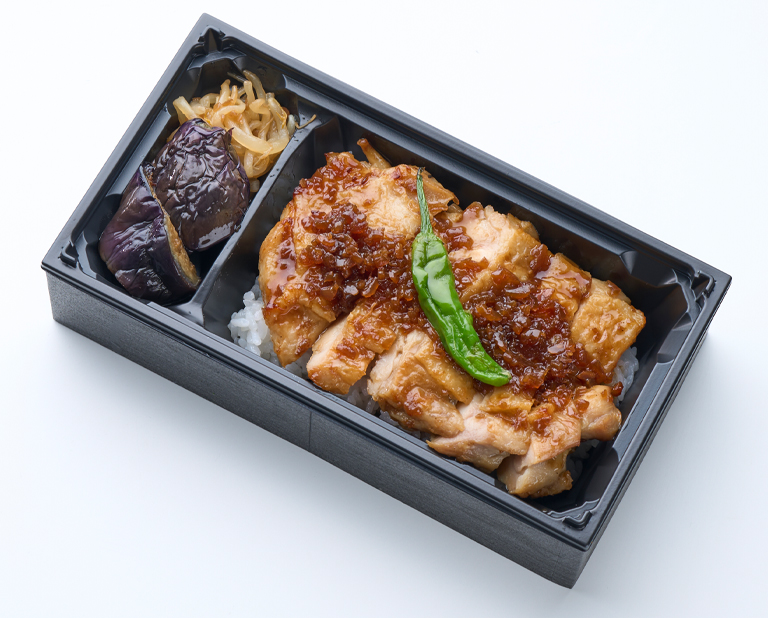 〈ポール・ボキューズ デリ〉濃厚デミグラスソース 極厚ハンバーグ弁当