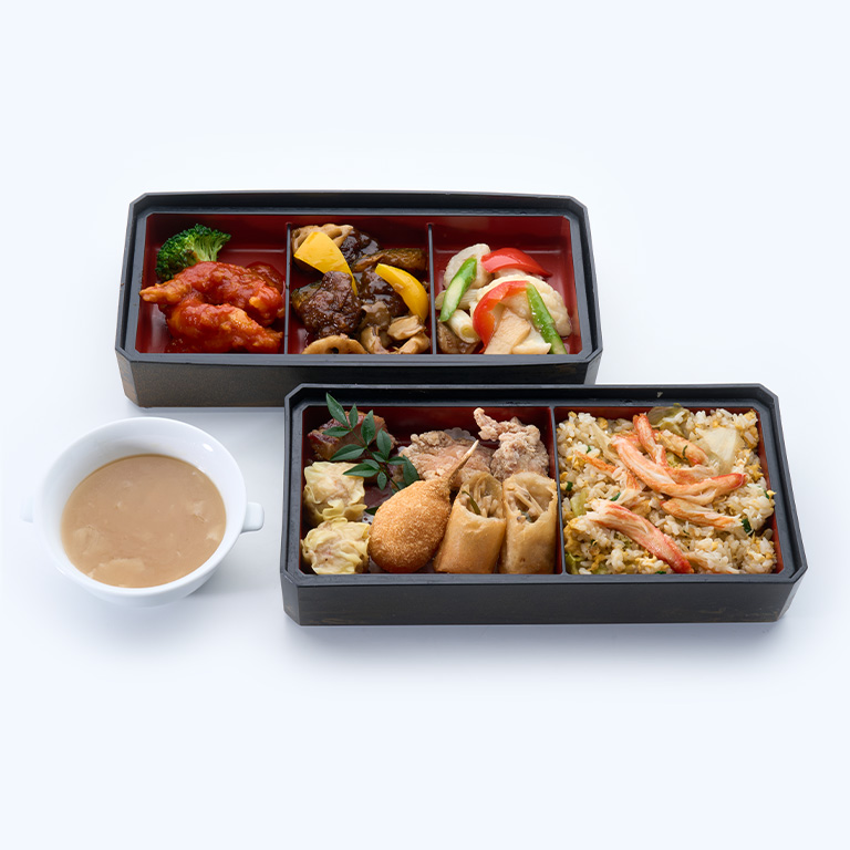 〈中国名菜 銀座アスター〉口福彩二段重