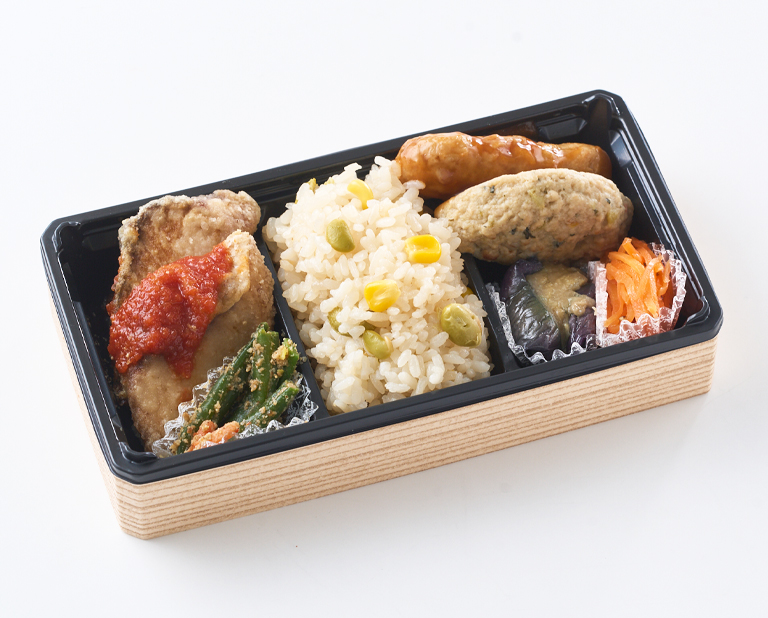 〈おかず本舗佃浅〉北海道産天然ぶりの香味トマトソース弁当