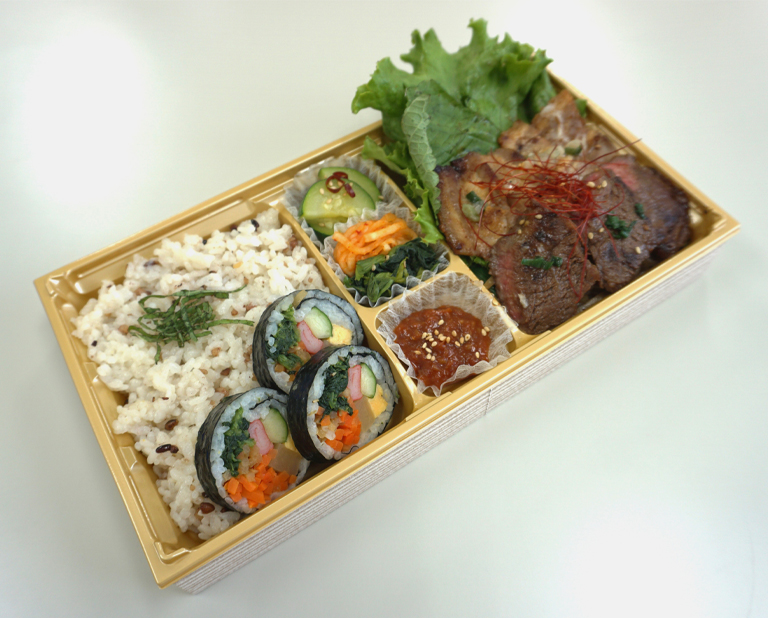 〈カンナムキンパ NEO〉焼肉三昧弁当