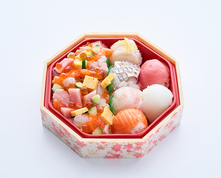 〈中島水産〉華てまり鮨