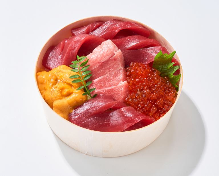 〈つきじ鈴富 すし富〉彩-海宝丼-