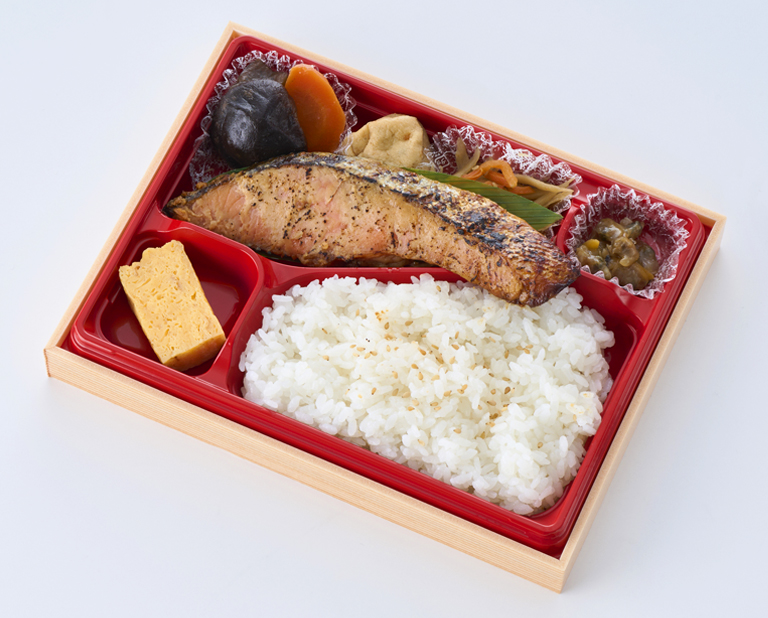 〈おかず本舗　佃浅〉トロける炙り銀鮭江戸味噌焼弁当