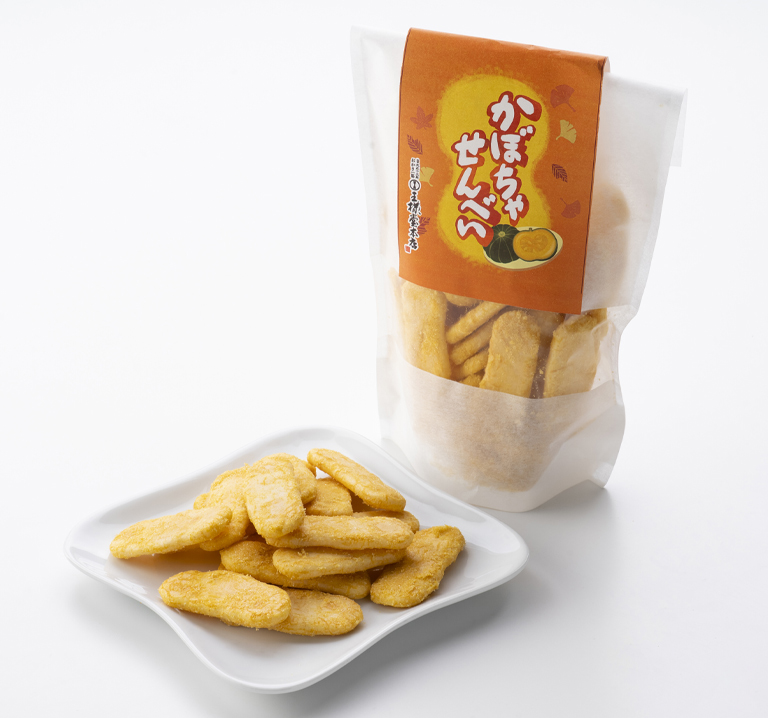 〈王様堂本店〉かぼちゃせんべい