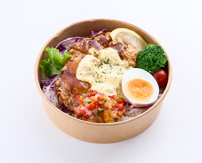 〈イーション〉チキン南蛮ライスBOWL～瀬戸内レモンタルタル～