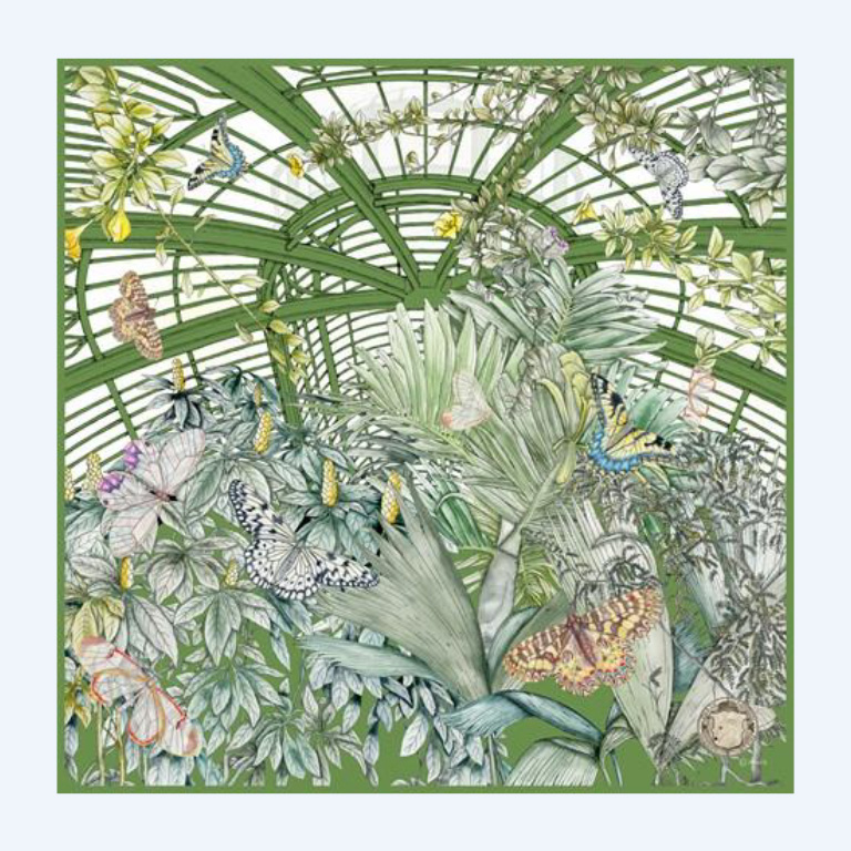 〈SWASH  LONDON〉シルクスカーフ