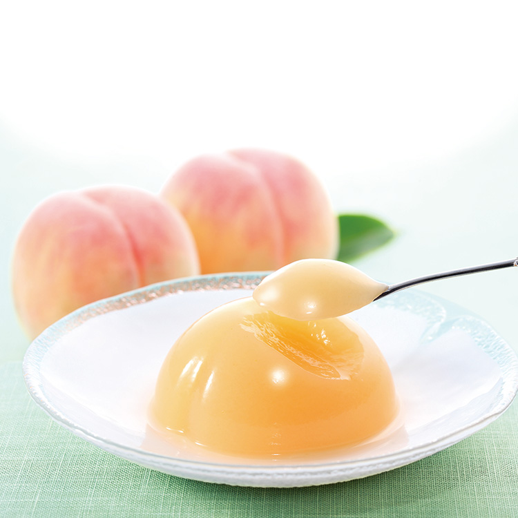 〈宗家　源吉兆庵〉清水白桃ぜりぃ
