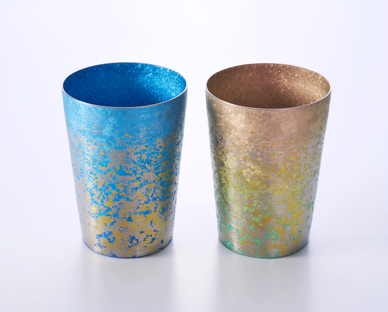 〈オオエックス〉HORIE 鈦虹(たいこう)ビアロック タンブラー