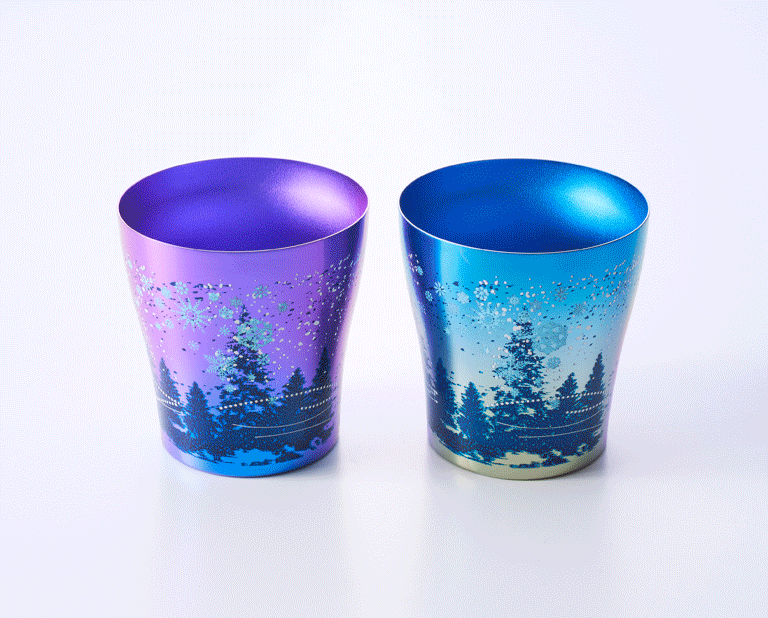 〈オオエックス〉HORIE 鈦虹(たいこう)ビアロック タンブラー