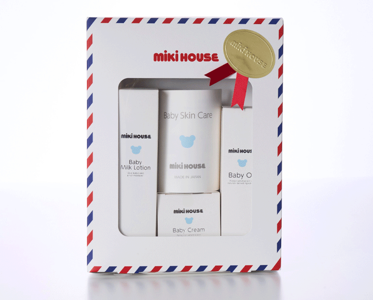 〈ミキハウス〉スキンケアセット