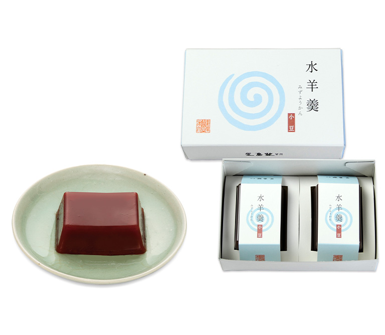 〈豊島屋〉涼果水羊羹