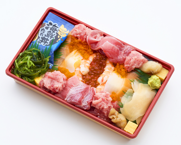 〈平島〉具だくさん海鮮ちらし