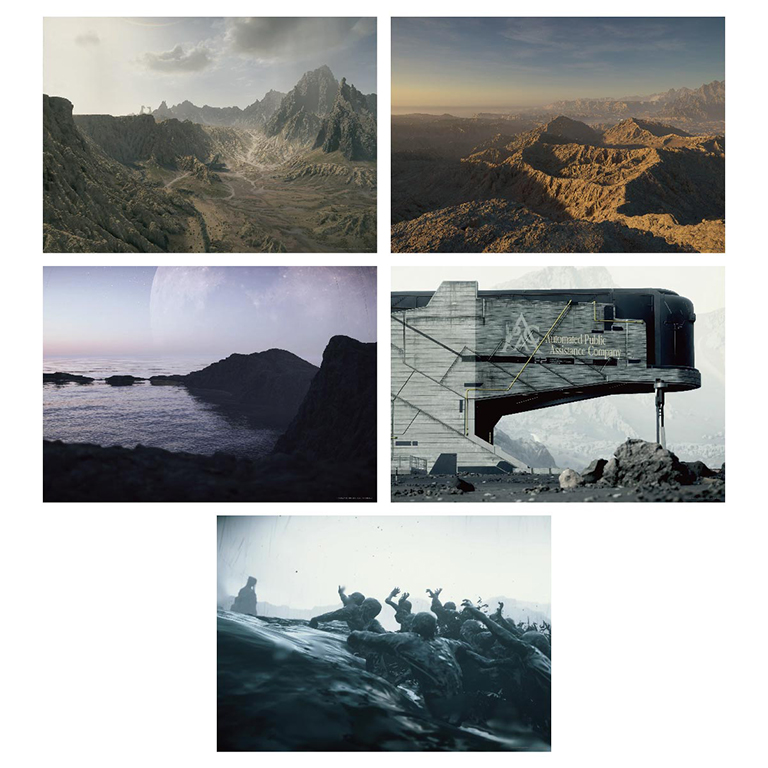 DEATH STRANDING 2 Landscape Poster (全5種類)