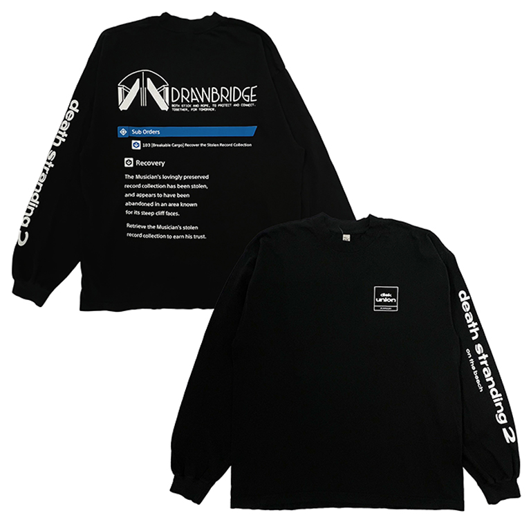DEATH STRANDING 2 &times; ディスクユニオンロングスリーブ Tシャツ
