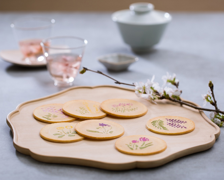 〈赤坂柿山〉日々花々