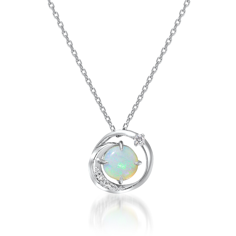 〈スタージュエリー〉OPAL&DIAMOND