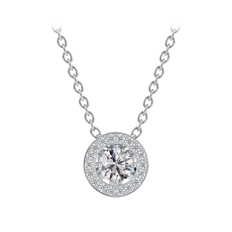 〈FOREVERMARK〉PTダイヤペンダント センターオブマイユニバース