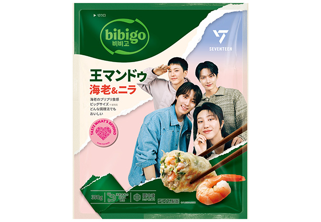 bibigo 王マンドゥ海老＆ニラ