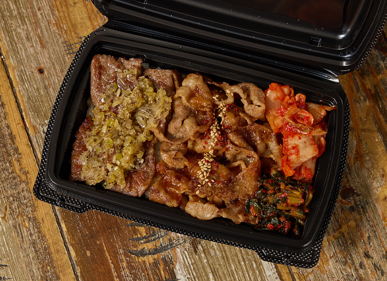 和牛赤身＆和牛カルビ 焼肉弁当
