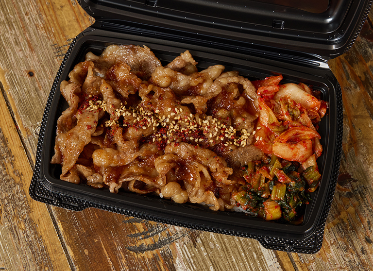 和牛切り落としカルビ 焼肉弁当