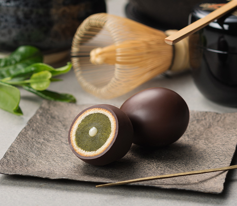 〈銀座たまや〉抹茶たまご 薫る宇治抹茶