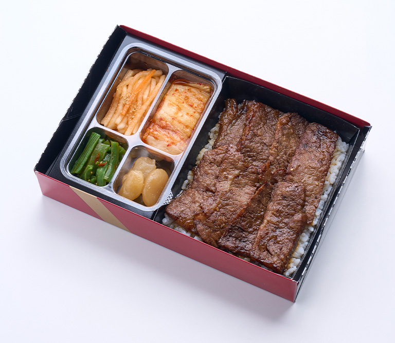 〈叙々苑〉肉増しカルビ弁当