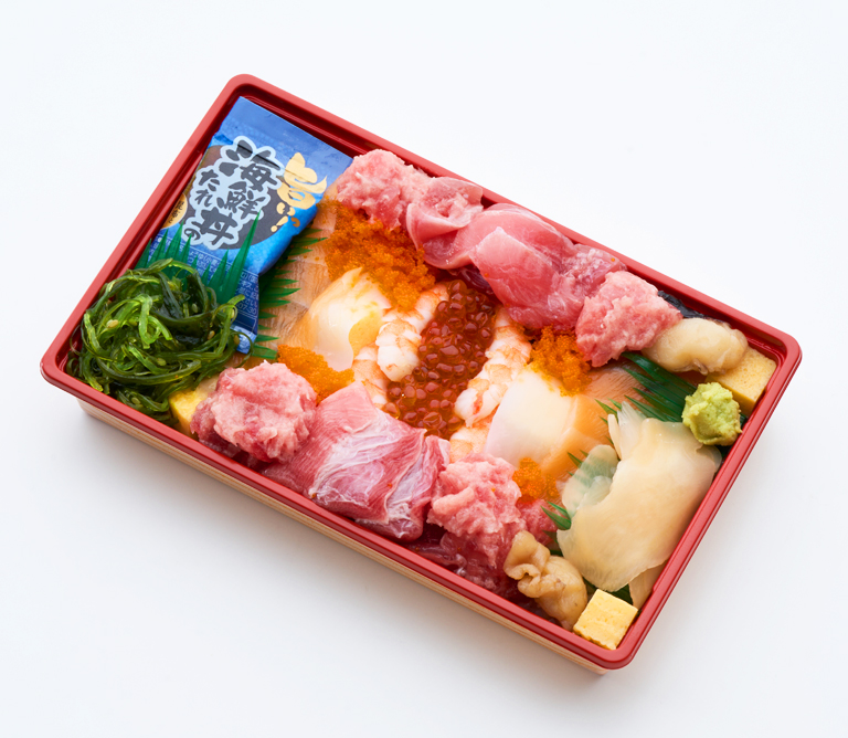 具だくさん海鮮ちらし