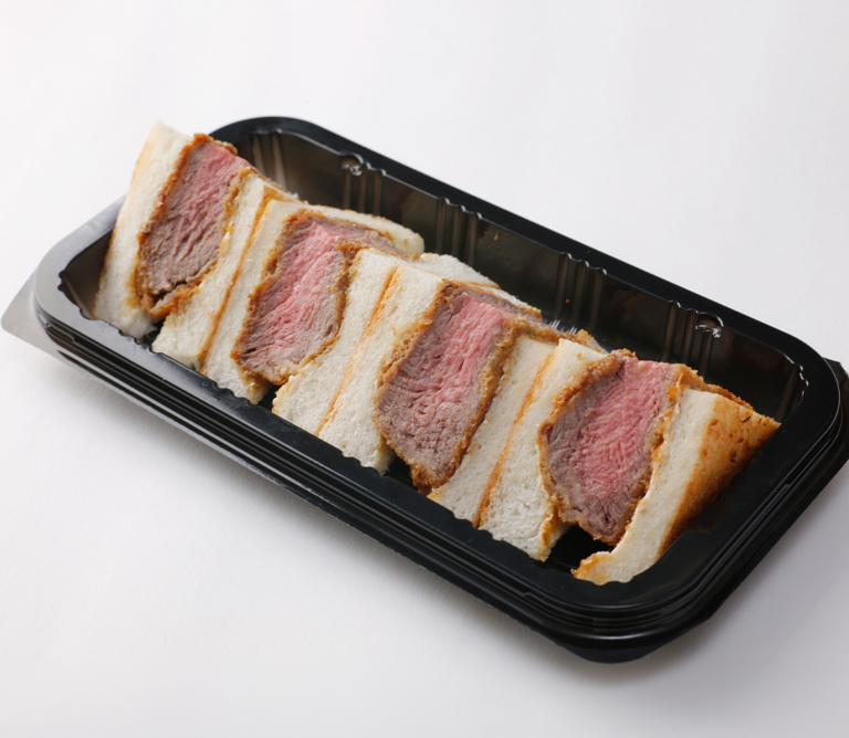 牛フィレ肉のカツサンド