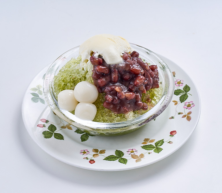 〈カフェ英国屋〉抹茶金時