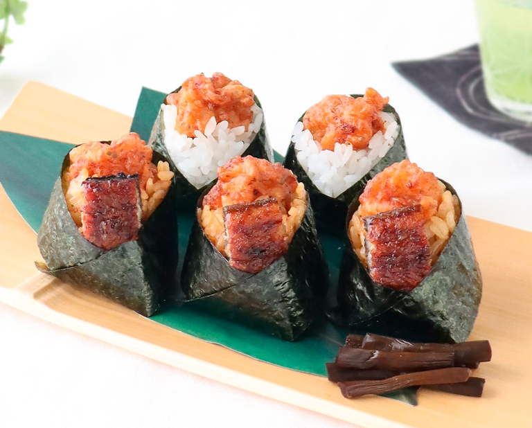 〈地雷也〉鰻天むす・天むすセット