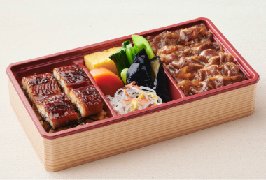 ＜牛たん かねざき＞国産うなぎと牛たんのダブル厚切り弁当