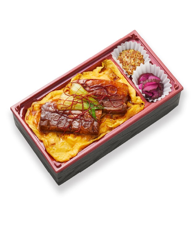 〈神戸開花亭〉とろける角煮重