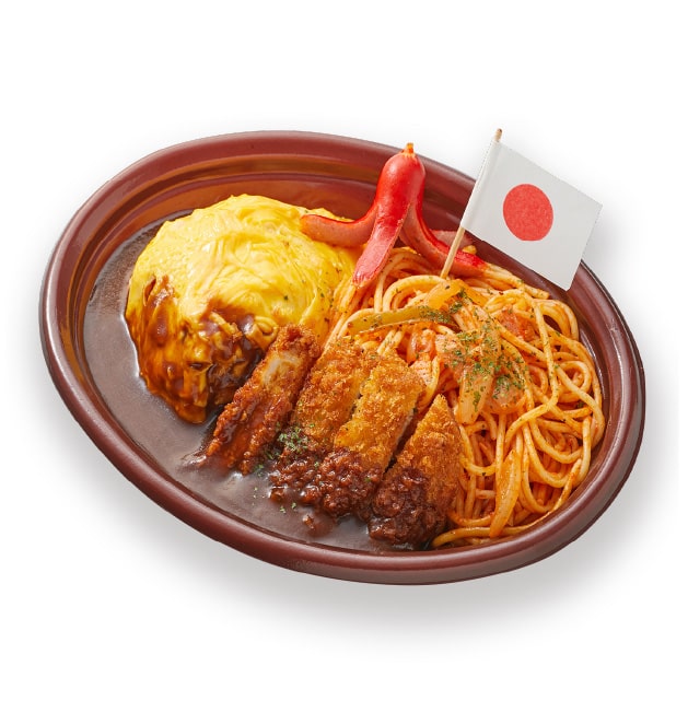 〈神戸開花亭〉トルコライス丼