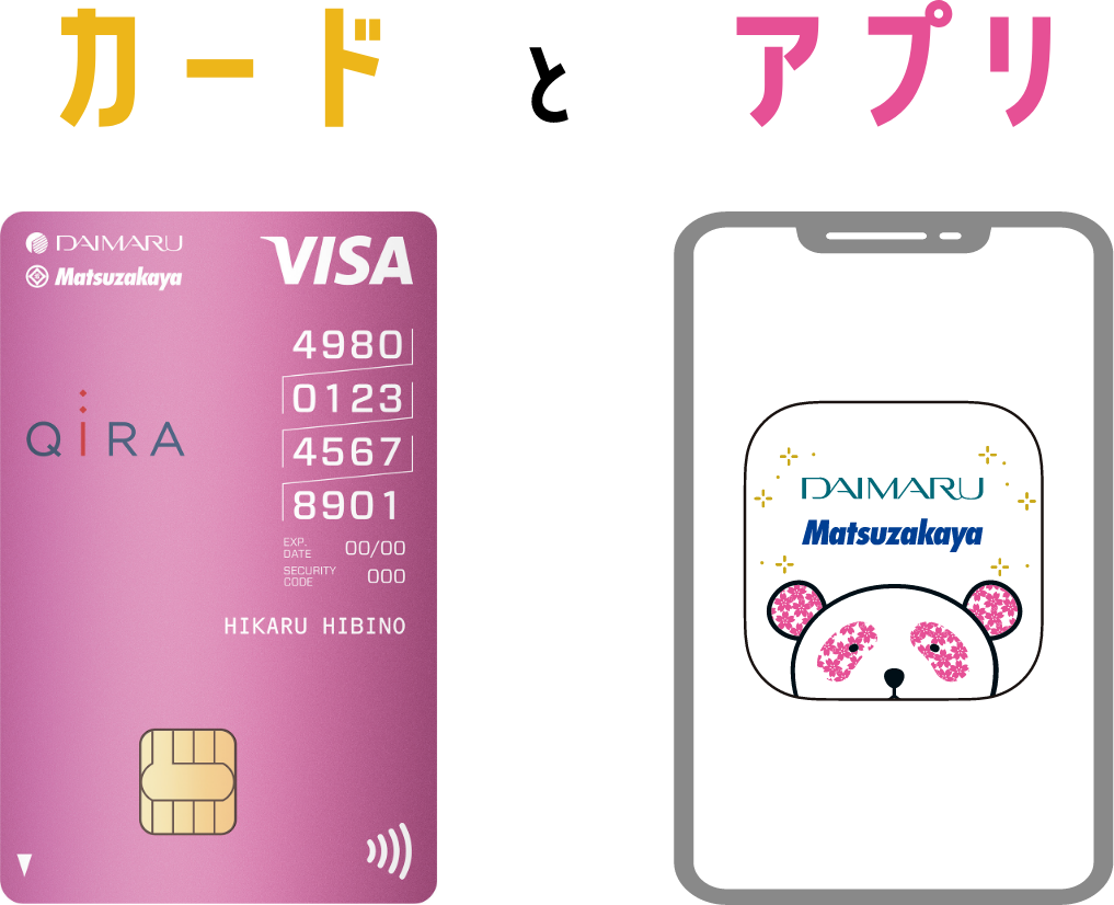 カードとアプリ