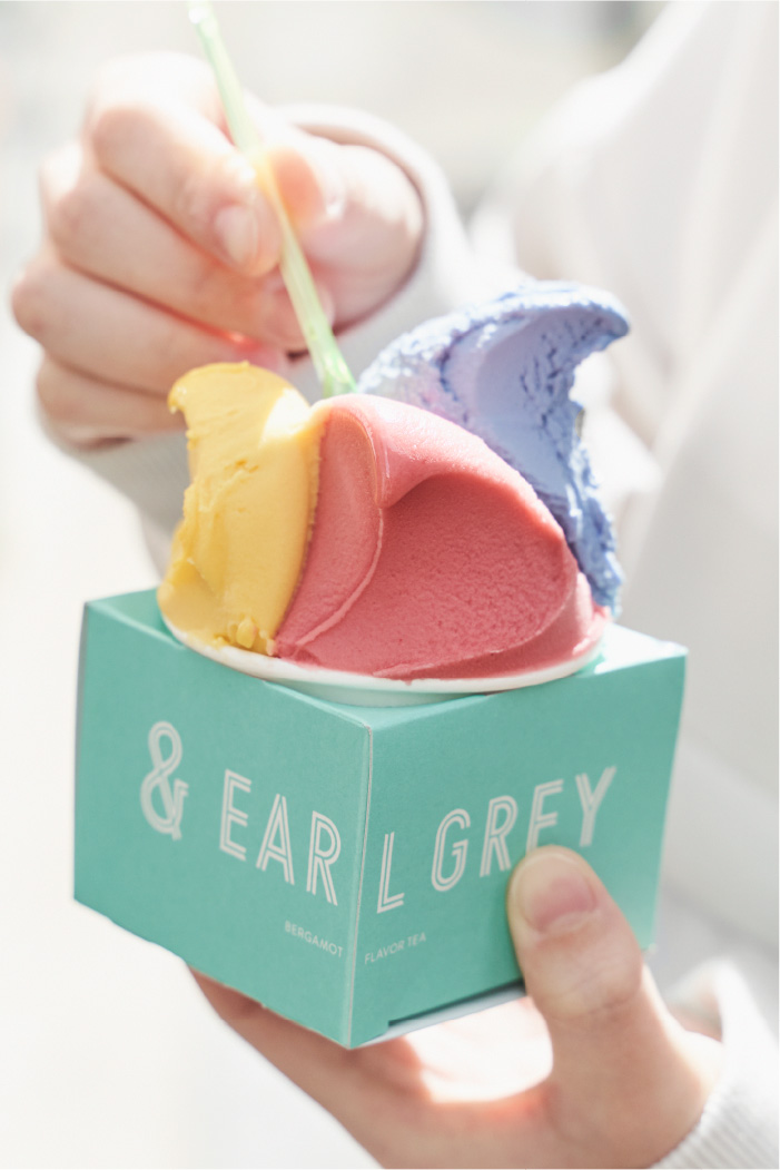 &アールグレイ アイスクリーム